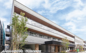 江東区にある介護付き有料老人ホームのアズハイム城東公園です。