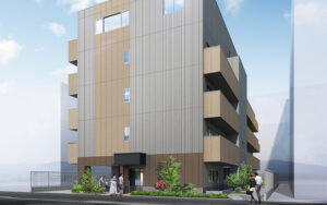江戸川区にある住宅型有料老人ホームのらもーれ葛西臨海公園です。